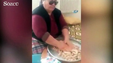 Mumbar Dolması Yapan Kadından Nusret Takliti