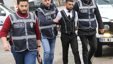 Aranan Şahıs Düğün Günü Damat Tıraşı Olurken Yakalandı