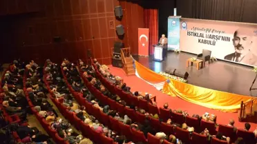 İstiklal Marşı Yıldırım'da Anlatıldı
