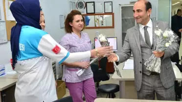 Başkan Edebali Sağlık Çalışanlarının Bayramını Kutladı