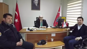 Giresun Emniyet Müdürü Öztürk'ten Doğankent'e Ziyaret