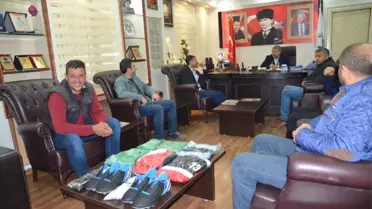 Belediye Başkanı Pınarbaşı'ndan Birecikspor'a Malzeme Desteği