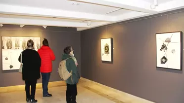 İranlı Jinoos Misaghi 'Evim Güzel Evim' Resim Sergisi Açıldı