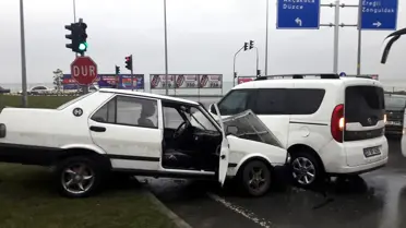 Zonguldak'ta Trafik Kazası: 1 Yaralı