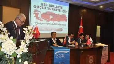 Dörtyol'da Çalışma Hayatında Mili Seferberlik Anlatıldı