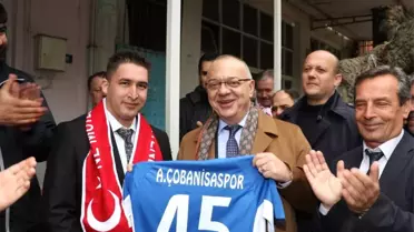 Başkan Ergün Çobanisa'da Konuştu Açıklaması
