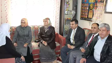 Şahiner ve Özaltun Şehit Ailelerini Ziyaret Etti