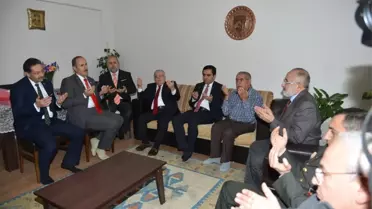 Kırşehir Protokolünden Şehit Ailelerine Ziyaret