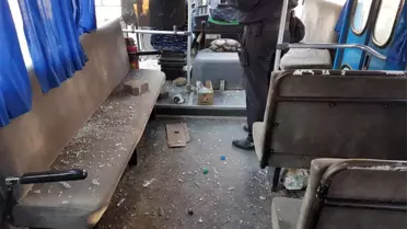 Otobüsler Tahrip Edildi: Kafasına Taş Isabet Eden Kaleci Yaralandı