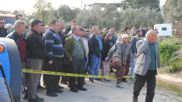 Odun Toplarken Sulama Kanalına Düşen Yaşlı Adam Öldü