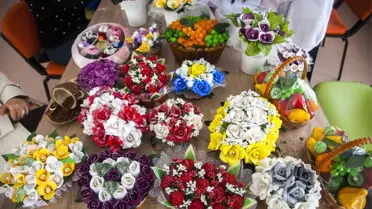 Sabunu Sanat Eserine Dönüştürüyorlar