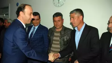 Vali Abdullah Erin'den Merkez Köy Muhtarlarına Ziyaret