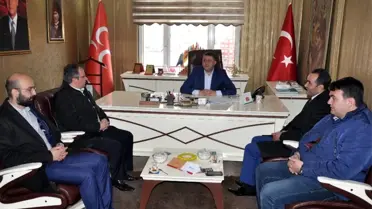 AK Parti Yozgat Yönetiminden MHP'ye Ziyaret