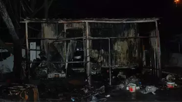 İşçilerin Kaldığı Konteynerde Yangın: 1 Ölü, 1 Yaralı