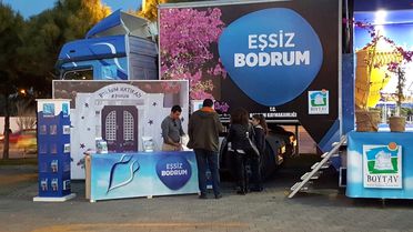 Bodrum Tanıtım Tırı Aydın'da