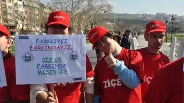 Tekirdağ'da Down Sendromlular Madalya İçin Yarıştı