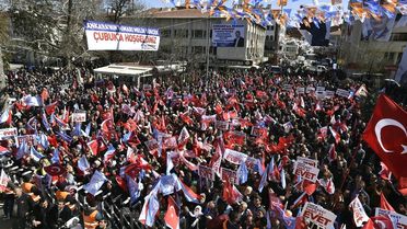 Ankara Büyükşehir Belediye Başkanı Gökçek Çubuk'taki Mitingde Konuştu