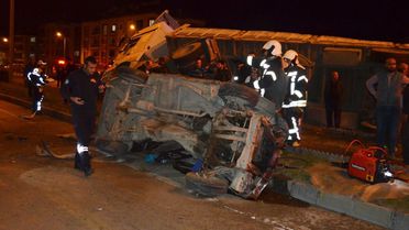 Kula'da Trafik Kazası: 1 Yaralı