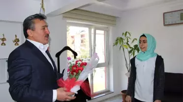 Suğla Tarım Meslek Lisesi Öğrencilerinden Başkan Tutal'a Teşekkür