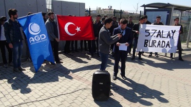 Üniversiteli Gençlerden Kudüs'te Ezan Yasağına Tepki