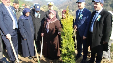 Dikilen 4 Bin Fidanla Şehitlere 4 Bin Fatiha Okunacak