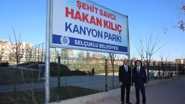 Şehit Savcı Hakan Kılıç'ın İsmi Kanyon Parkta Yaşatılacak