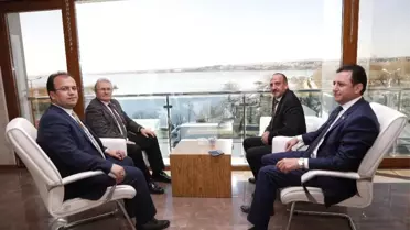 Türkiye Kürek Federasyonu Başkanı İşseven'den, Gölbaşı Belediye Başkanı Duruay'a Ziyaret