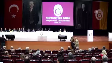 Galatasaray Kulübünün Mali Kongresi Tamamlandı