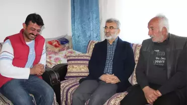 Taner Yıldız, Nevşehir'de Şehit Ailesini Ziyaret Etti