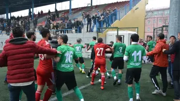 Amatör Maçta Olay