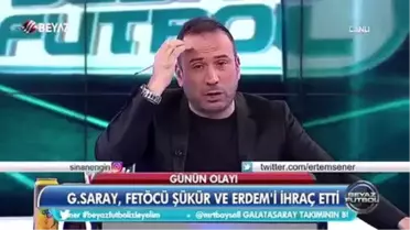 Canlı Yayına Bağlanmak İsteyen Hakan Şükür'e Ertem Şener'den Cevap