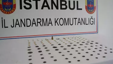 121 Adet Tarihi Eseri Piyasaya Sürmeye Çalışan Zanlılar Suçüstü Yakalandı