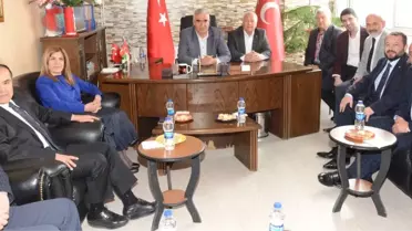 Aksaray AK Parti'den MHP'ye Birlik Beraberlik Ziyareti