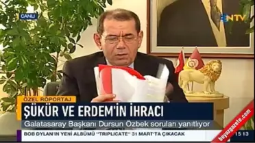 Dursun Özbek'ten Şükür ve Erdem Açıklaması