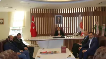 Nevşehir Vatan Şehitleri ve Gazileri Derneği Rektör Bağlı'yı Ziyaret Etti