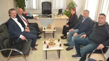 Başkan Eşkinat Esnaf ve Meslek Odaları ile Fikir Alışverişinde Bulundu