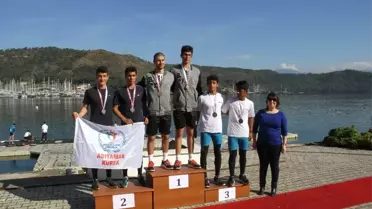 Fethiye'de Kürek Şampiyonası Heyecanı