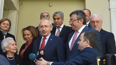 Kılıçdaroğlu, Celal Bayar'ın Kızını Ziyaret Etti