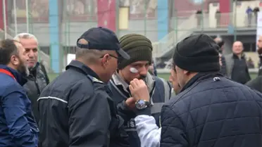 Amatör Maçta Bir Yanda Olay Bir Yanda Kolbastı