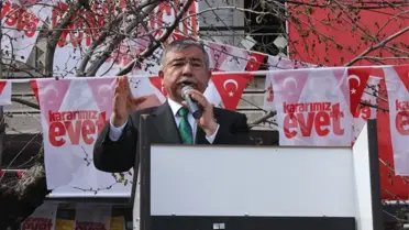 Bakan Yılmaz Gölbaşı'nda Vatandaşlarla Bir Araya Geldi