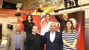 Genç Bayanlar Türkiye Güreş Şampiyonası Sona Erdi