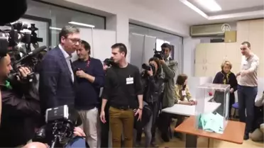 Sırbistan'da Cumhurbaşkanlığı Seçimi - Başbakan Vucic Oyunu Kullandı
