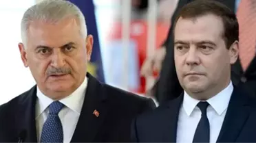 Başbakan Yıldırım, Rusya Başbakanı Medvedev'i Arayarak Başsağlığı Diledi