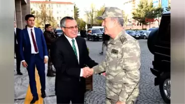 Batman - Orgeneral Hulusi Akar, Batman'daki 14'üncü Insansız Uçak Sistemleri Üs Komutanlığı'nda...