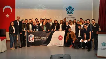 Neü'de 'Herkes İçin Spor ve Rekreasyon' Konulu Konferans Yapıldı