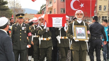 Konyalı Şehit Uzman Çavuş Ertürk Dualarla Uğurlandı