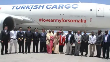 THY Somali'ye Yardım Için Uçtu