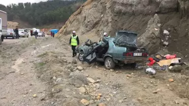 Kahramanmaraş'ta Kaza: 1 Ölü, 4 Yaralı
