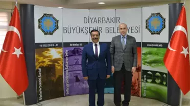 Kulp'tan Başkan Atilla'ya Ziyaret