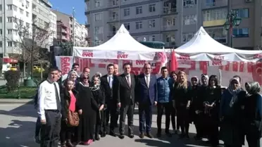 AK Parti Tepebaşı İlçe Teşkilatı Vatandaşlarla Buluşmaya Devam Ediyor